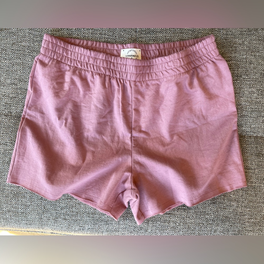 Super Soft and Cozy Shorts in Dusty Rose
